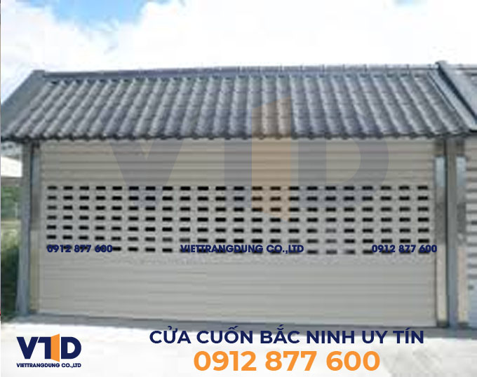 mẫu cửa cuons nhà mặt tiền